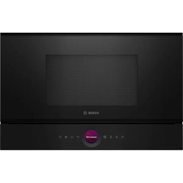 Cuptor cu microunde incorporabil Bosch BFR7221B1, 21 L, AutoPilot 7, Tehnologie Magnetron Inverter, 900 W