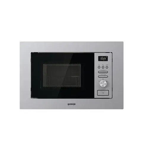 Cuptor cu microunde incorporabil Gorenje BMI201AG1X, 20l, 800 W, Grill (Argintiu)
