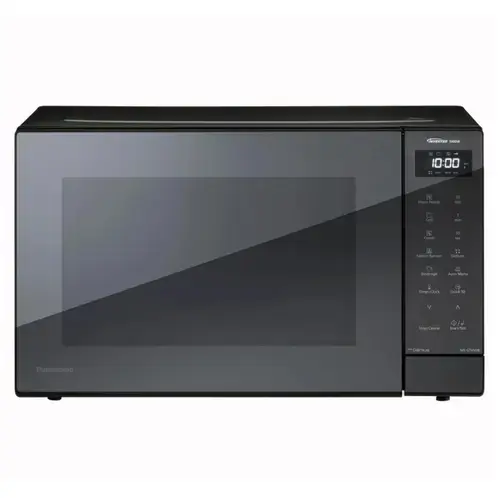 Cuptor cu microunde inverter cu grill Panasonic NN-GT65QBEPG, 31 l, 23 programe automate, 1000 W, senzor incalzire (Negru)