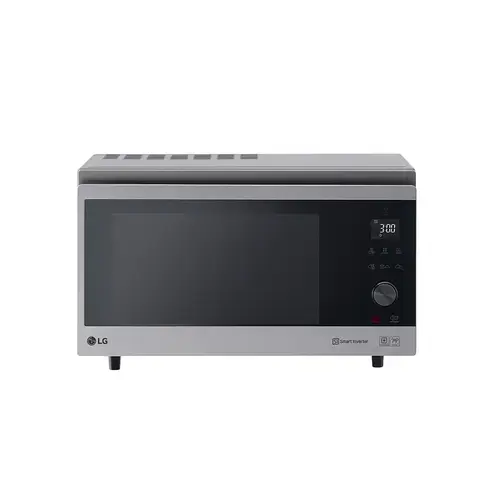 Cuptor cu microunde LG MJ3965ACS, 39 l, 1100 W, 1850 W Convectie, Digital, Platou 36 cm, Timer (Inox)