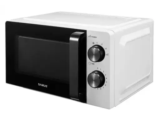 Cuptor cu microunde Samus SMC-20MW1, 20 L, 700 W (Alb)