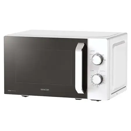 Cuptor cu microunde Sencor SMW1918WH, 700 W, 20 L, 5 trepte putere (Alb)