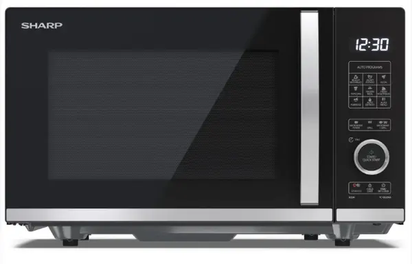 Cuptor cu microunde Sharp - QG204AE-B, 800W, 20 l, negru