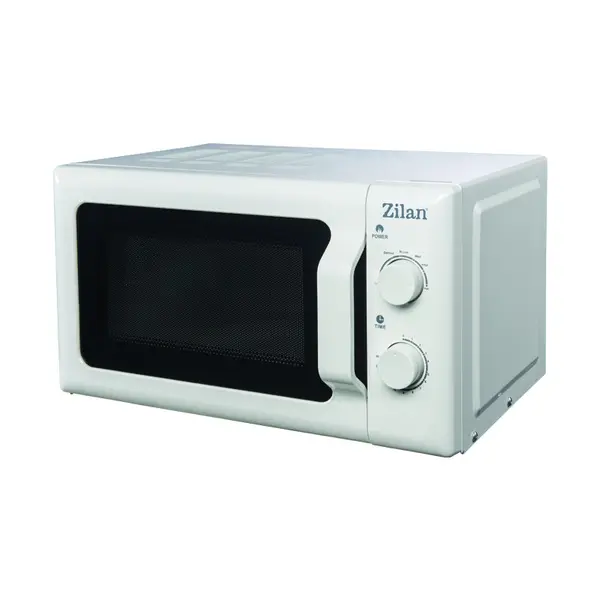 Cuptor cu microunde ZILAN Alb ZLN-1174, 700 W, capacitate 20 l, Functie decongelare, Alb