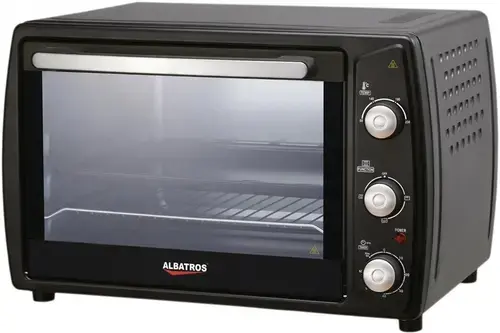 Cuptor electric Albatros A45B2, 1800W, Timer, 45L (Negru)