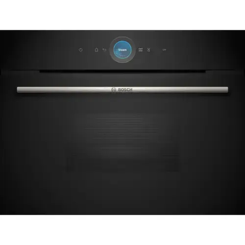Cuptor electric incorporabil Bosch CDG714XB1 Serie 8, 38 l , 4 functii de abur, Display tactil TFT, DishAssist, clasa energetica A+ (Negru)