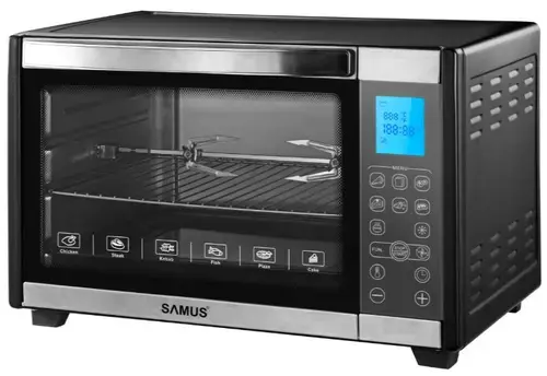 Cuptor electric Samus CSD45BRC2, 45 l, 2000 W (Negru)