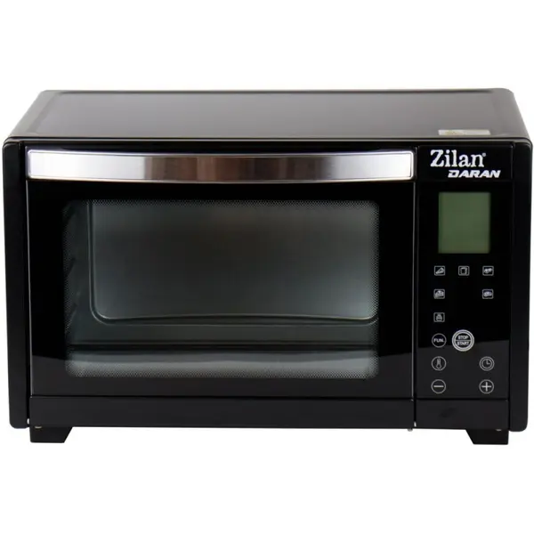Cuptor Electric, Tava Dreptunghiulara, Gratar, Timer cu Avertizare Sonora, Capacitate 28 l, Putere 1600W, Negru