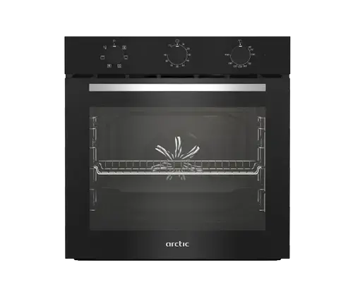 Cuptor incorporabil Arctic ARVIE1110BD, Electric, 72 l, AeroCooking, 6 functii, Clasa A (Negru)