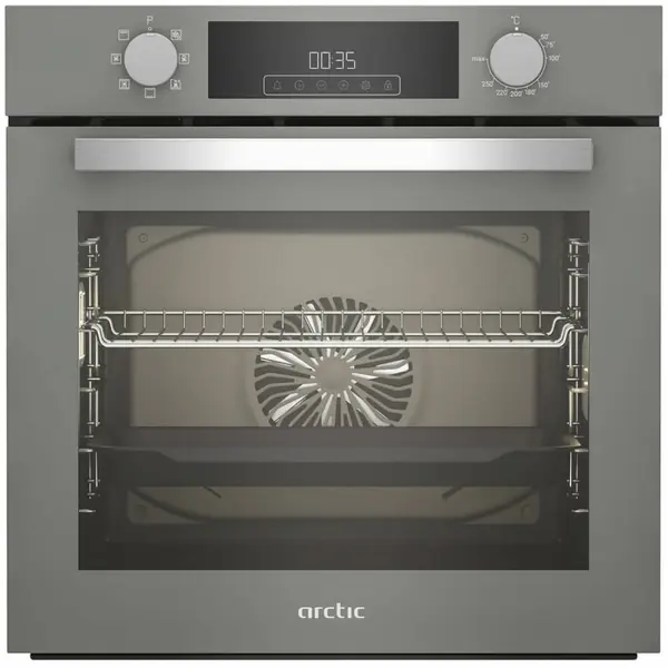 Cuptor incorporabil Arctic ARVIE1430MGM, Electric, 71 l, Autocuratarea catalitica, Control touch, Clasa A, Manhattan Grey