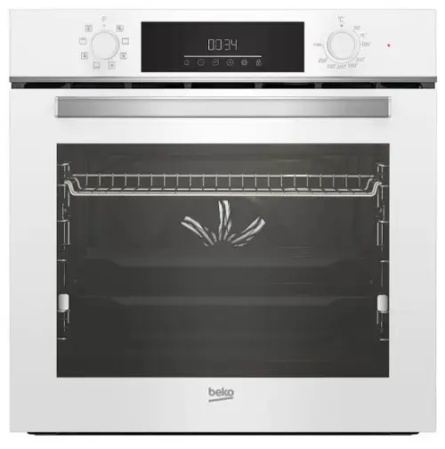 Cuptor incorporabil Beko BBIM14300WMS, Electric, Multifunctional, AEROPerfect, Autocuratare catalitica, SteamShine Cleaning, Grill, 3D Cooking, 72 l, Clasa A (Alb)