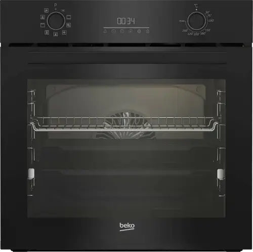 Cuptor incorporabil BEKO BBIM18302BCSE, Electric, Autocuratare SteamShine, 72 l, Clasa A+ (Negru)