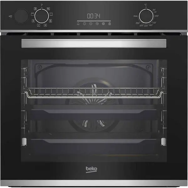 Cuptor incorporabil Beko BBIS13300XMSE, Multifunctional, 72 l, Autocuratare catalitica, Grill, 3D Cooking, Steam Assisted Cooking, SoftClose, Clasa A+