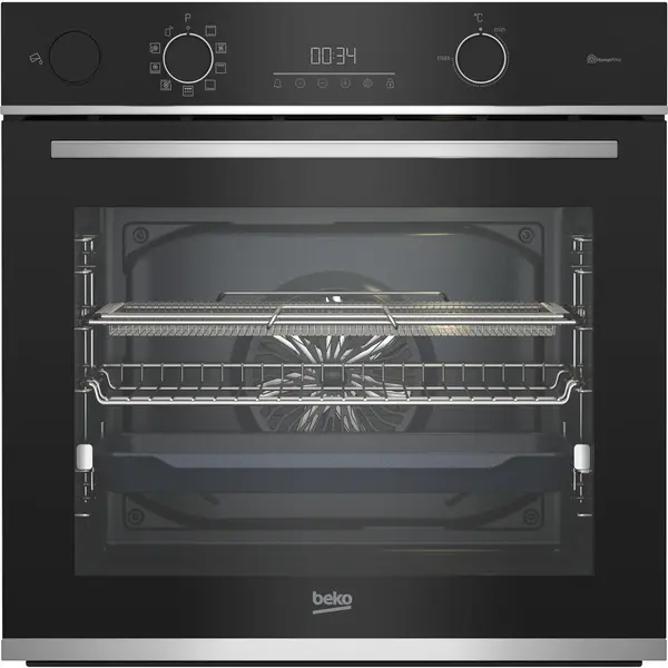 Cuptor incorporabil Beko BBISA13300XMPEC, 72 l, Clasa A+, Display LED, 3D Cooking, Autocuratare Pirolitica, Child Lock, Otel inoxidabil
