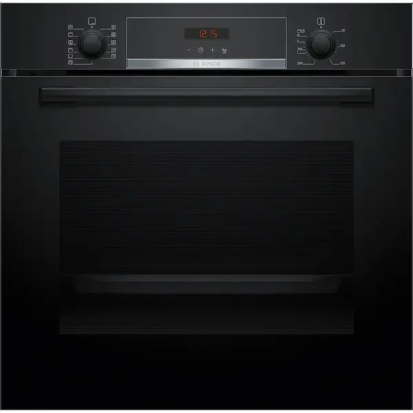 Cuptor incorporabil Bosch HBA574BB3, 71 L, Grill, 7 functii , Autocuratare pirolitica, AutoPilot 10, 3D Hotair, Negru, Clasa A+