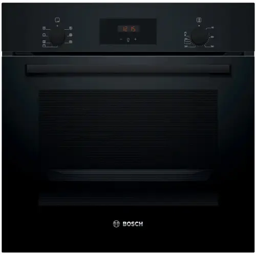 Cuptor incorporabil Bosch HBF133BA1, Electric, 66 l, Grill, Autocuratare EcoClean Direct, Convectie 3D, Clasa A (Negru)
