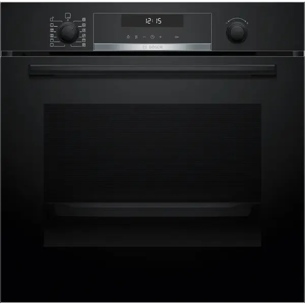 Cuptor incorporabil Bosch HBG578EB7, 71 L, Home Connect, Grill, Suport telescopic, Air Fry, AutoPilot30, Autocuratare pirolitica, Negru, Clasa A+