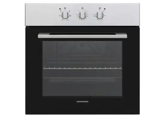 Cuptor incorporabil electric Heinner HBO-V656G-IX, 72 L, 6 Functii, Grill, Clasa A (Inox)