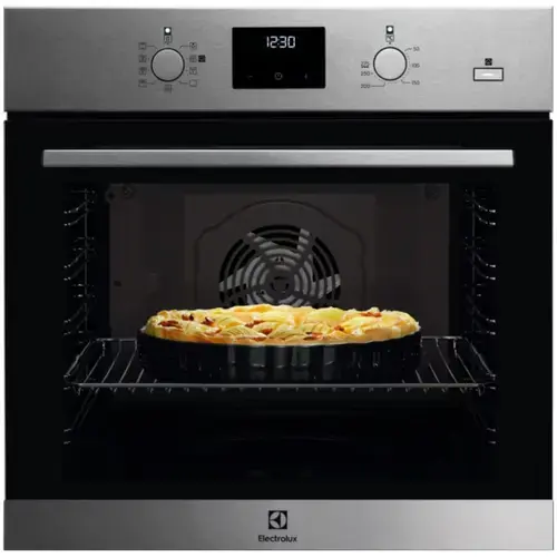 Cuptor incorporabil Electrolux EOD3F50TX, Electric, 72 l, Autocuratare catalitica, SteamBake, Timer cu display electronic, Grill, Clasa A (Inox antiamprenta)