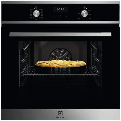 Cuptor incorporabil Electrolux EOD5F70BX, 65 l, Autocuratare catalitica, Timer electronic, SteamBake, Grill, Clasa A (Inox antiamprenta)