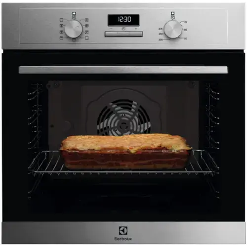 Cuptor incorporabil Electrolux EOF3F00X, Electric, 72 l, Autocuratare catalitica, SurroundCook, Timer cu display electronic, Grill, Clasa A (Inox antiamprenta)