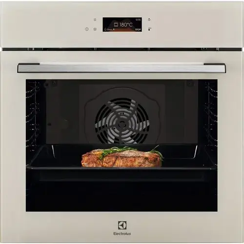 Cuptor incorporabil Electrolux LOE8F38S, Electric, Autocuratare catalitica, Control touch, 99 de programe predefinite, Inchidere amortizata a usii, volum net 72 L, Clasa A+ (Bej)