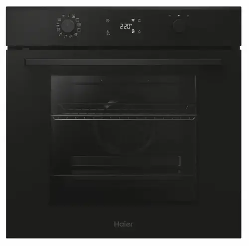Cuptor incorporabil HAIER H6 ID23B3HTB, 78 l, 12 functii, Clasa A++, Grill, Wi-Fi + hOn (Negru)