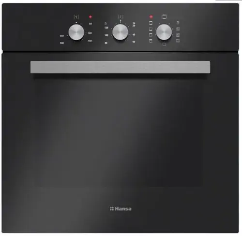 Cuptor incorporabil Hansa BOES68161, Electric, 62 l, Clasa A (Negru)