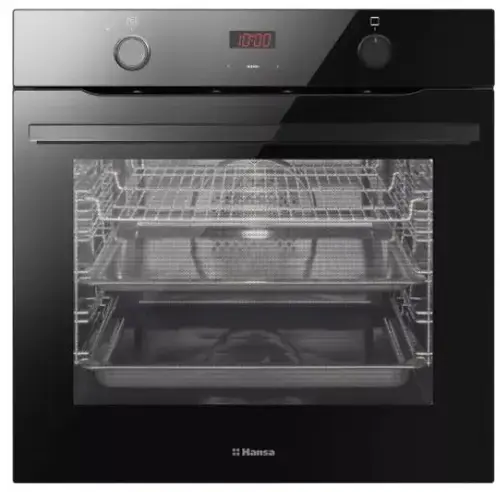 Cuptor incorporabil Hansa X-Type BOES684620, 77L, SteamCleaning, Email, EasyClean, Clasa A (Negru)