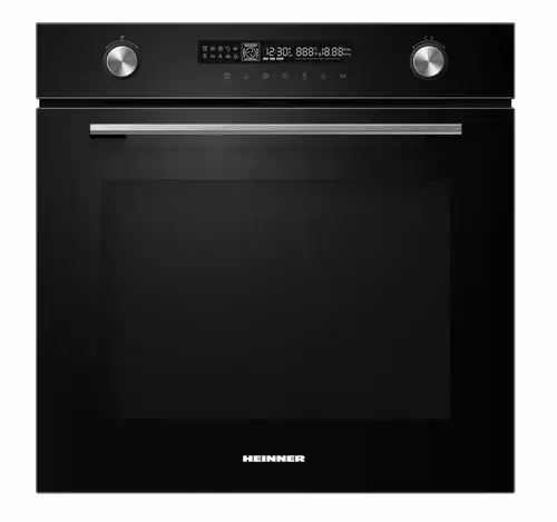 Cuptor incorporabil HEINNER HBO-M7212GCDRP-GBK, 72 l, Clasa A+, 12 functii, Grill, Display touch, Grill, Functie Turbo, 60 cm (Negru)