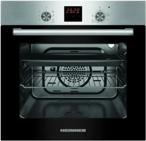 Cuptor incorporabil Heinner HBO-S567LDTGC-IX, 56 L, 7 functii, Grill, Clasa A, (Inox)
