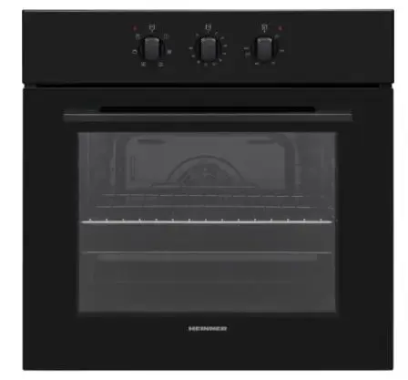 Cuptor incorporabil Heinner HBO-V656GC-BK, 65 L, 6 functii, Grill, Clasa A (Negru)