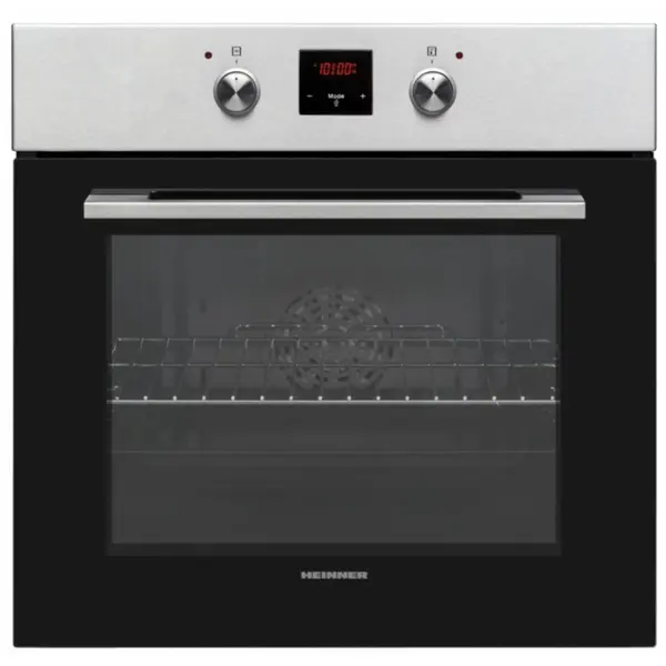 Cuptor incorporabil Heinner HBO-V659GCDRC-IX, 9 functii, 69 l, Grill, Ventilatie, Geam triplu, Wire Racks, Clasa A, Inox