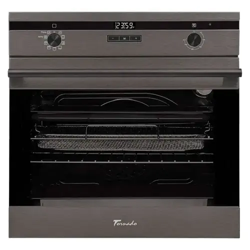 Cuptor incorporabil Tornado ECLIPSE, 73 L, 9 Functii, Timer (Dark inox)