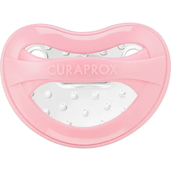 Curaprox Baby 0+ Months suzetă Pink 1 buc