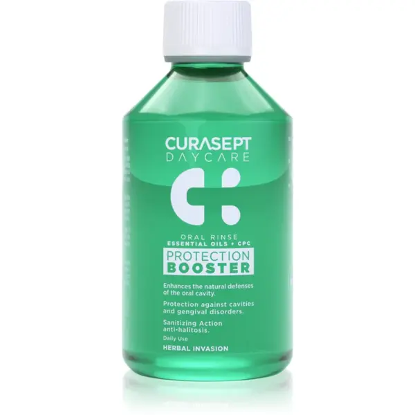 Curasept Daycare Protection Booster Herbal apă de gură 500 ml