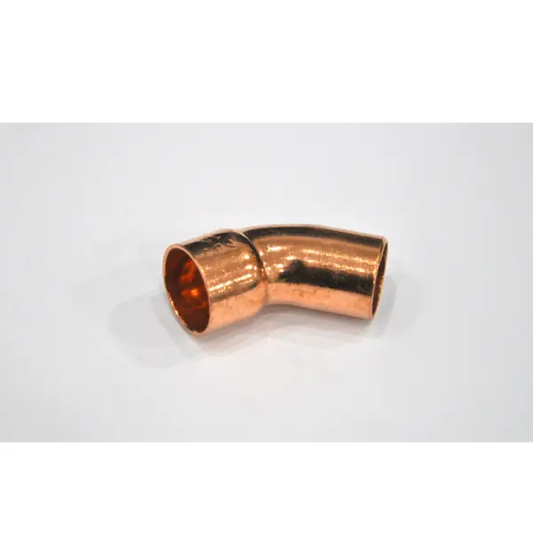 Curba cupru filet interior - exterior diametru 22 mm 45 grade