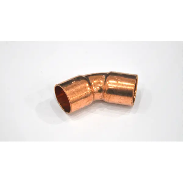 Curba cupru filet interior - interior diametru 18 mm 45 grade