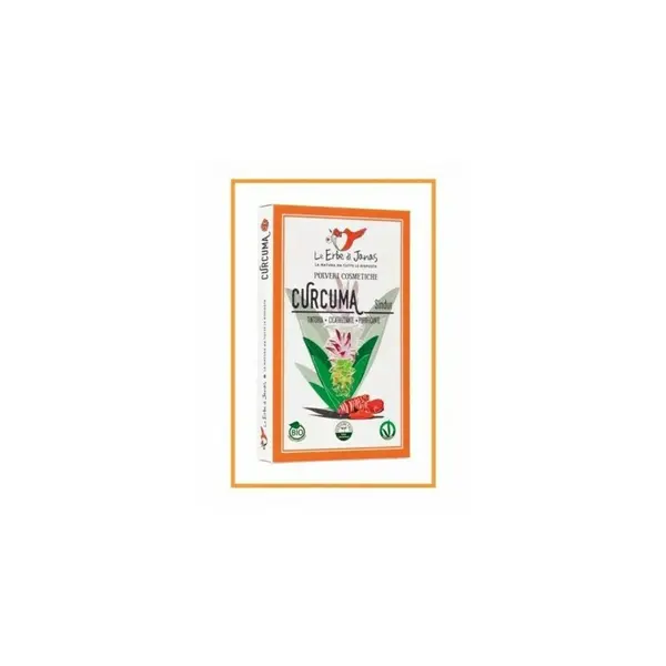 Curcuma Pudra Ayurvedica 100gr, Le Erbe di Janas