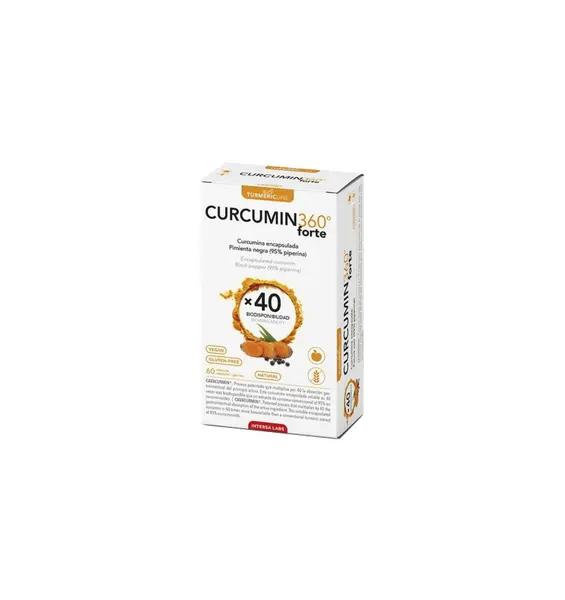 Curcumin 360 Forte, 60 capsule Cavacurmin Dieteticos