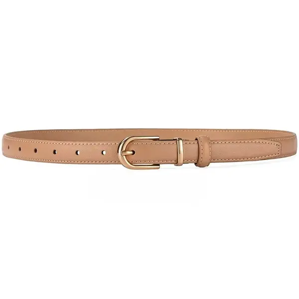 Curea dama C-188, piele naturala, Bej