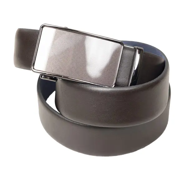 Curea maro-inchis Soft barbati - 115 cm