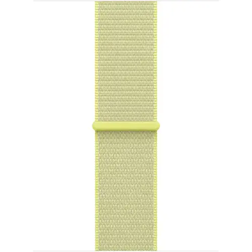 Curea Smartwatch Apple MFF94ZM/A pentru Watch 40mm, Sport Loop (Galben)