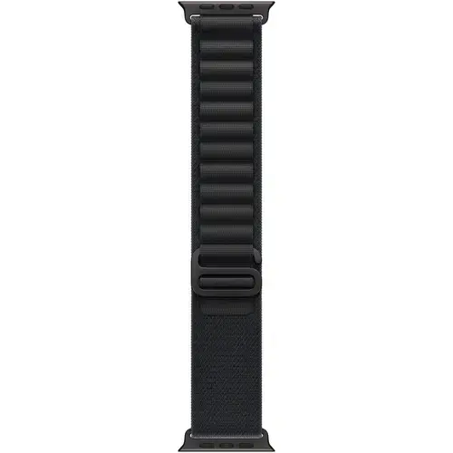 Curea Smartwatch Apple MG9H4ZM/A pentru Watch 49mm, Alpine Loop - Medium - Black Titanium Finish (Negru)