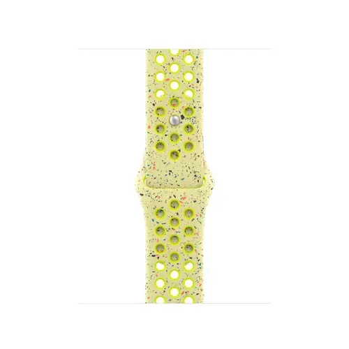 Curea Smartwatch Apple MGA94ZM/A pentru Watch 42mm, Nike Sport Band, S/M (Verde)