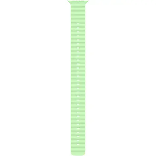 Curea Smartwatch Apple MGCM4ZM/A pentru Watch 49mm, Ocean Band Extension, Black Titanium Finish (Verde deschis)