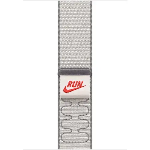 Curea Smartwatch Apple MGD44ZM/A pentru Apple Watch 46mm, Nike Sport Loop (Gri)