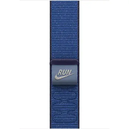 Curea Smartwatch Apple MGD64ZM/A pentru Apple Watch 46mm, Nike Sport Loop (Albastru)
