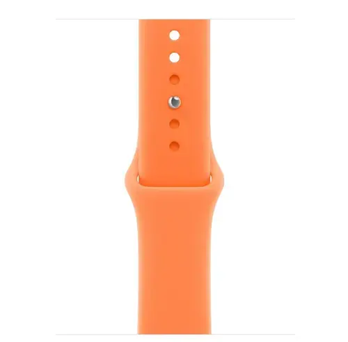 Curea Smartwatch Apple MHY74ZM/A pentru Watch 40mm, Sport Band, Sport Band, M/L (Portocaliu)