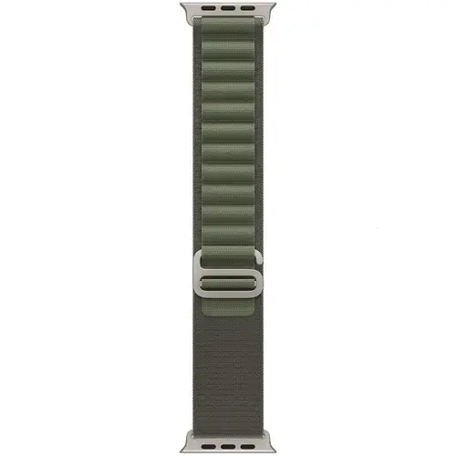 Curea Smartwatch Apple MQE23ZM/A pentru Watch 49mm, Alpine Loop, Small (Verde)
